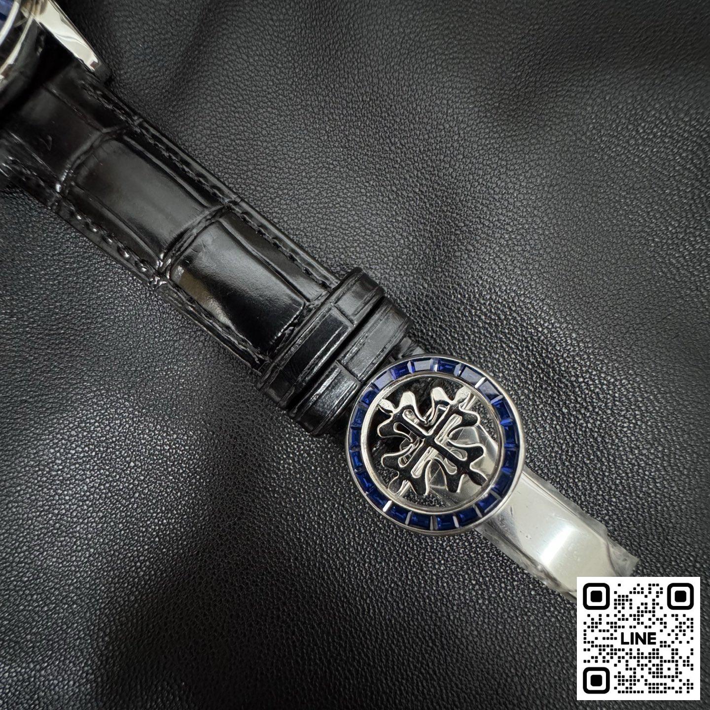カテゴリ:<a href='/product.shtml?cid=688'>グランドコンプリケーション</a> <br>3K工場 パテックフィリップ グランドコンプリケーション 6104 42.5mm ブラック ダイヤ入れ 240ムーブメン
