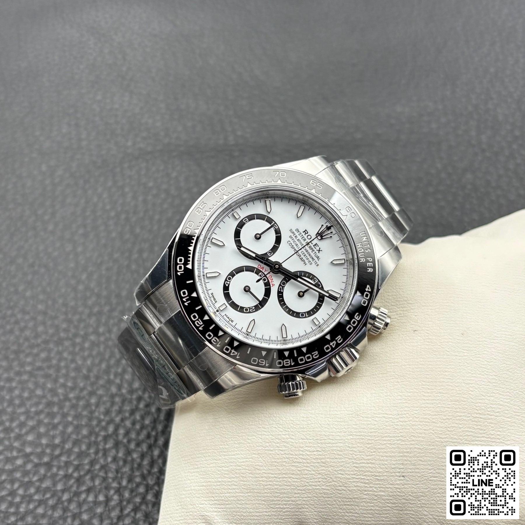 カテゴリ:<a href='/product.shtml?cid=660'>デイトナ</a> <br>Clean Plus工場 ロレックス デイトナ 126500LN セラミック ホワイト パンダ 4131 ムーブメント