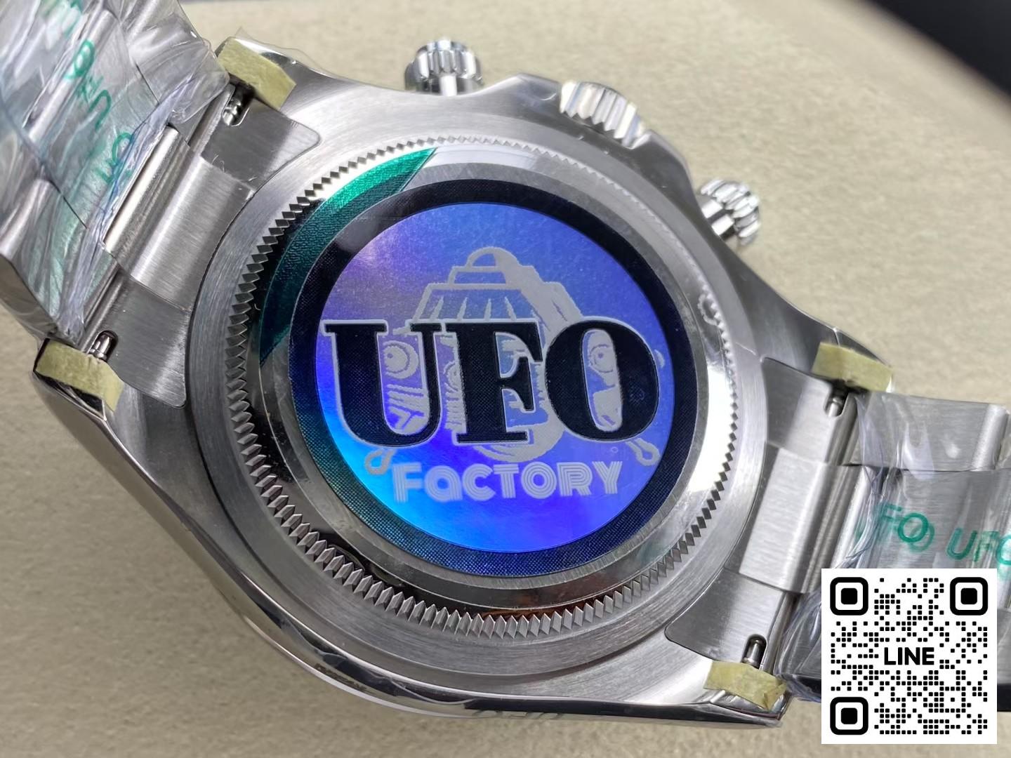 カテゴリ:<a href='/product.shtml?cid=660'>デイトナ</a> <br>UFO工場 ロレックス デイトナ 126500LN フリースプラング・ムーブメント ホワイト 4131ムーブメント