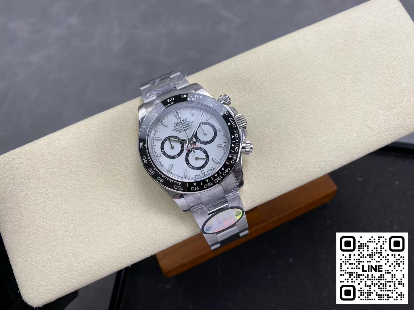 カテゴリ:<a href='/product.shtml?cid=660'>デイトナ</a> <br>UFO工場 ロレックス デイトナ 126500LN フリースプラング・ムーブメント ホワイト 4131ムーブメント