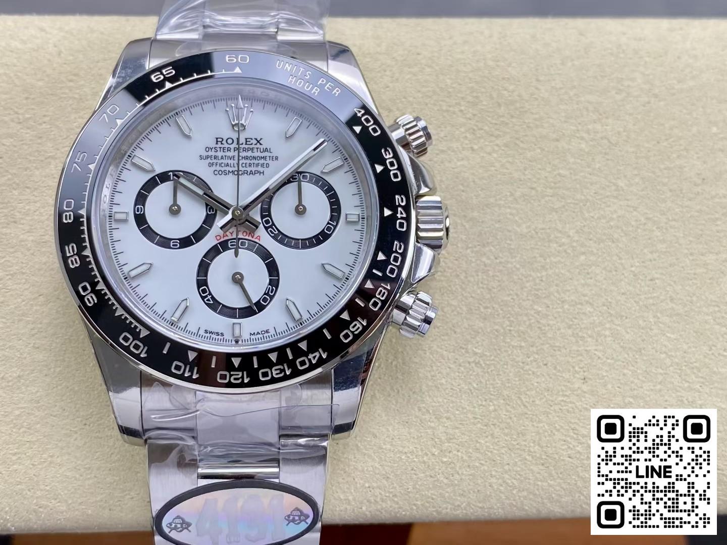 カテゴリ:<a href='/product.shtml?cid=660'>デイトナ</a> <br>UFO工場 ロレックス デイトナ 126500LN フリースプラング・ムーブメント ホワイト 4131ムーブメント