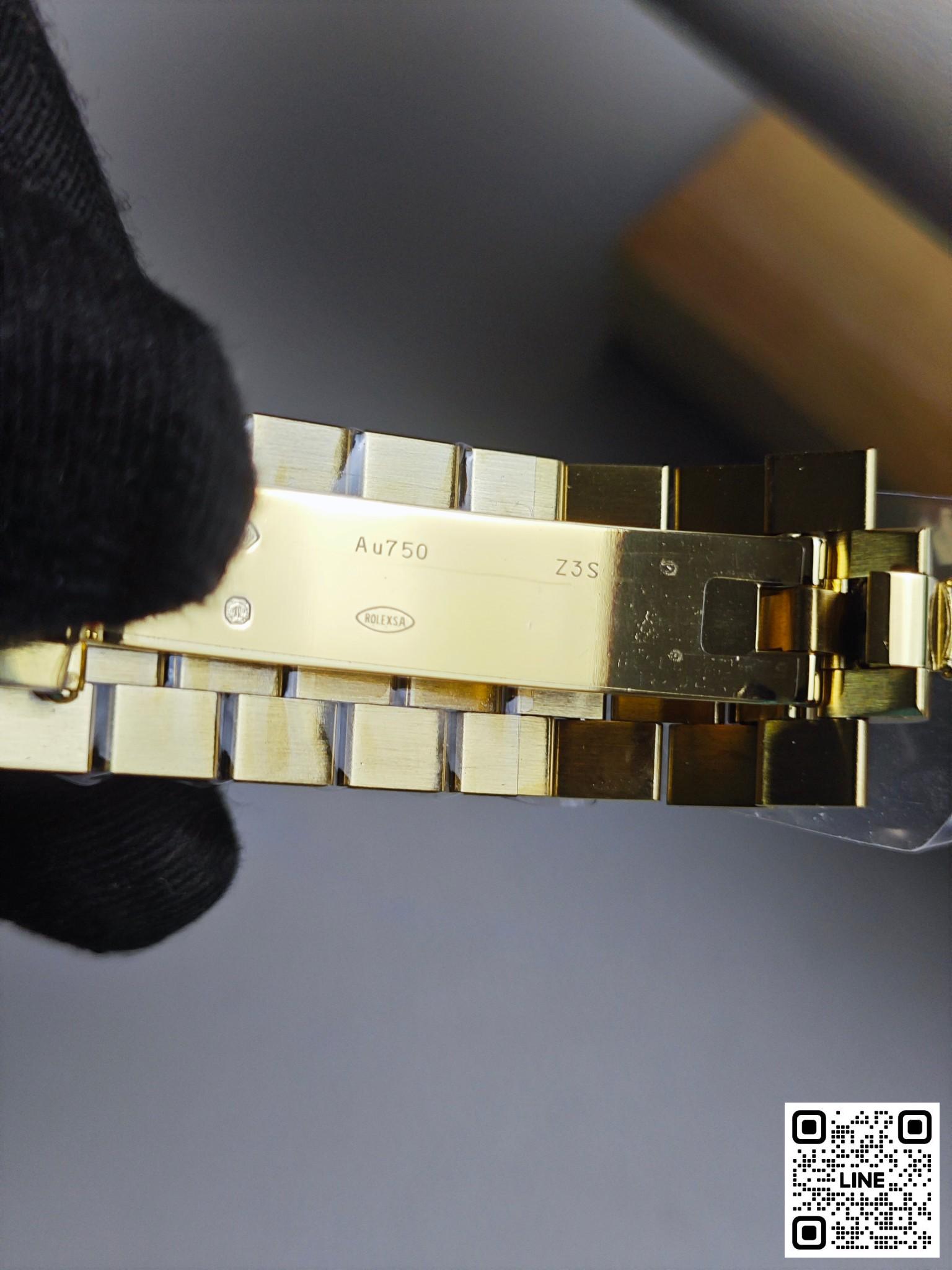 カテゴリ:<a href='/product.shtml?cid=667'>デイデイト</a> <br>RC工場 ロレックス デイデイト 40mm イエローゴールド グリーン 3255ムーブメント