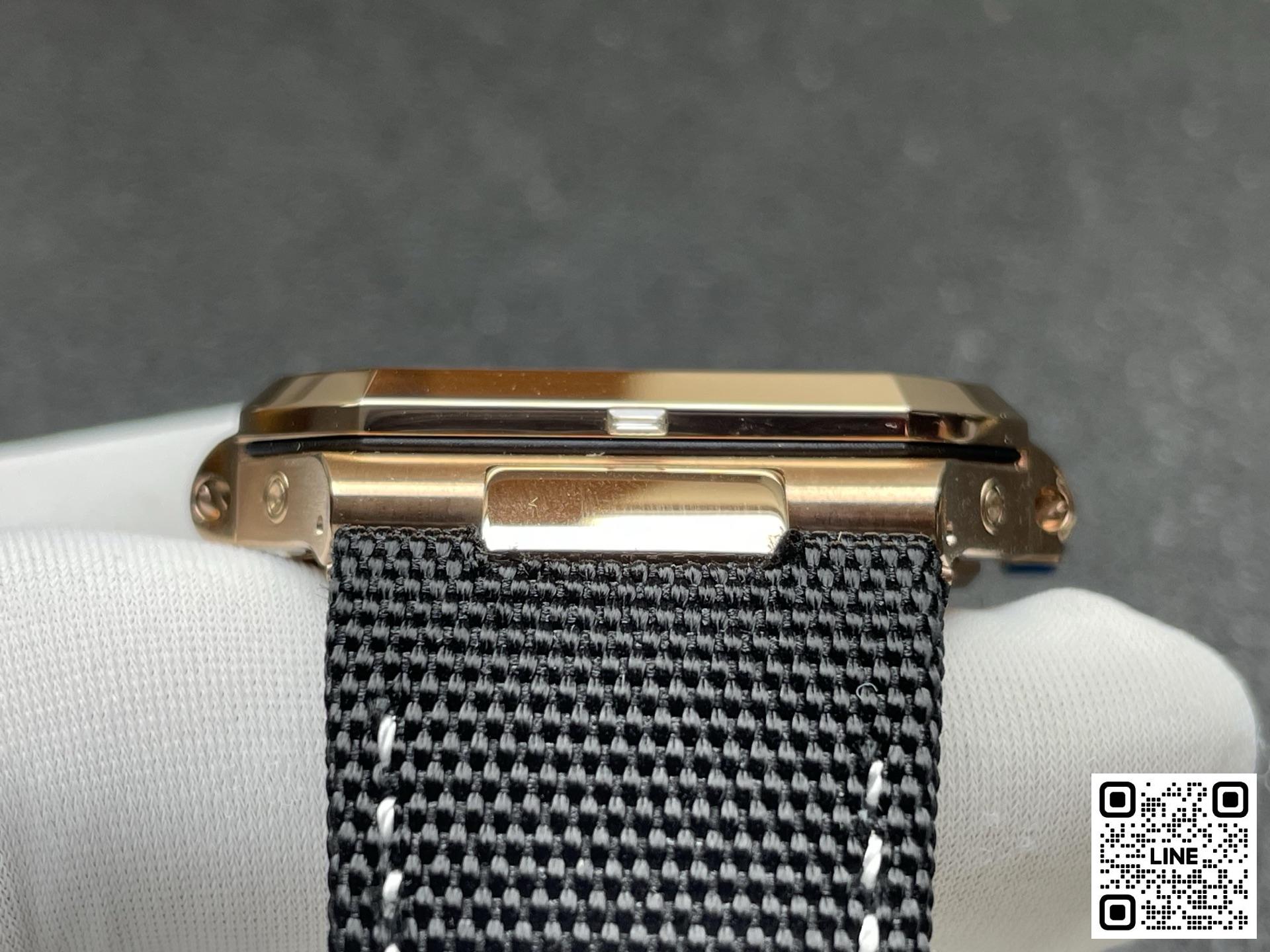 カテゴリ:<a href='/product.shtml?cid=777'>キュビタス</a> <br>P1工場 パテックフィリップ キュビタス 5822 45MM チョコレート ローズゴールド 240ムーブメント