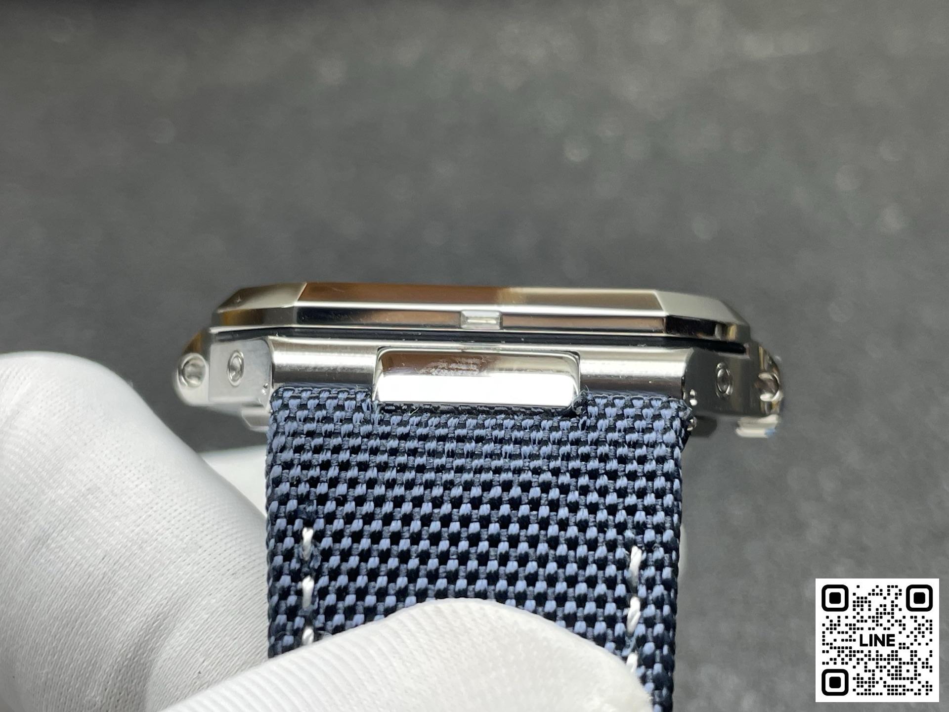 カテゴリ:<a href='/product.shtml?cid=777'>キュビタス</a> <br>P1工場 パテックフィリップ キュビタス 5822 45MM ブルー ムーンフェイズ 240ムーブメント