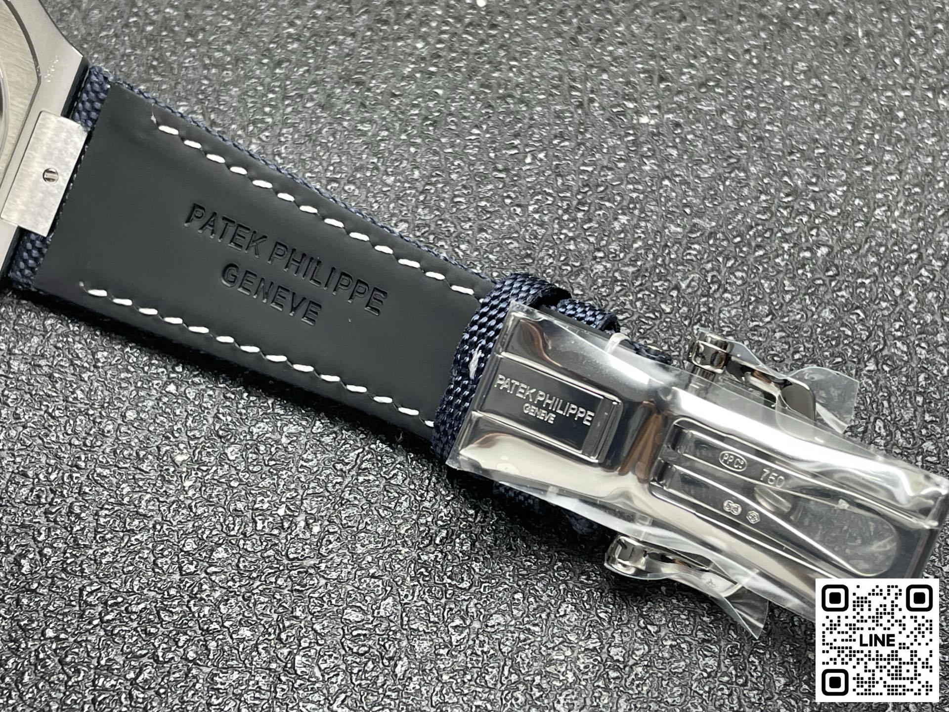 カテゴリ:<a href='/product.shtml?cid=777'>キュビタス</a> <br>P1工場 パテックフィリップ キュビタス 5822 45MM ブルー ムーンフェイズ 240ムーブメント