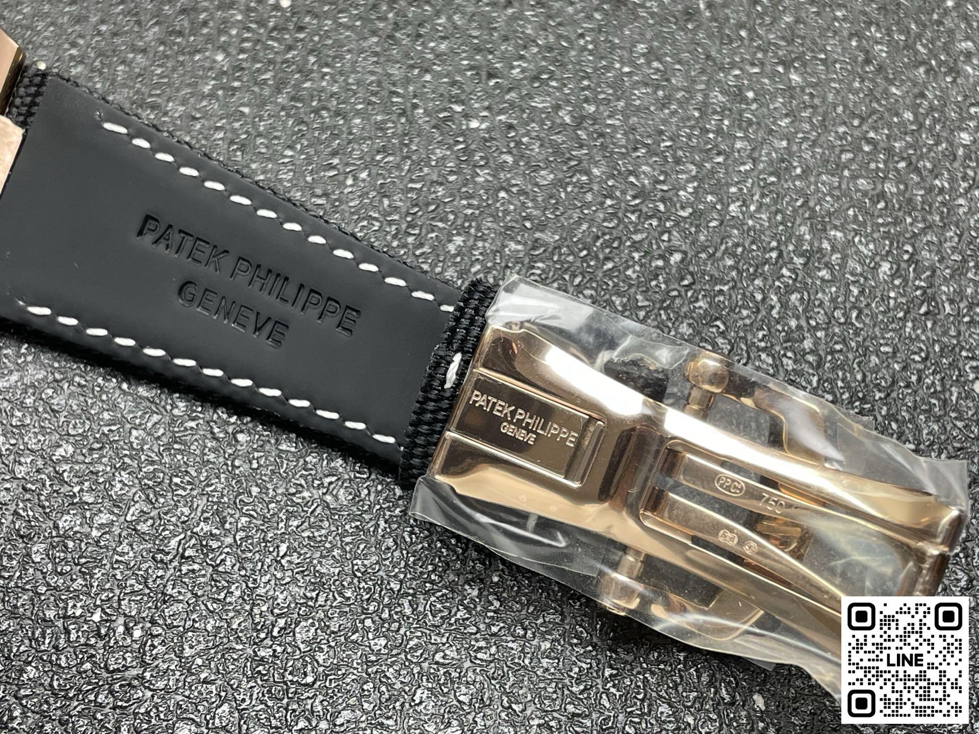 カテゴリ:<a href='/product.shtml?cid=777'>キュビタス</a> <br>P1工場 パテックフィリップ キュビタス 5822 45MM ブラック ローズゴールド 240ムーブメント