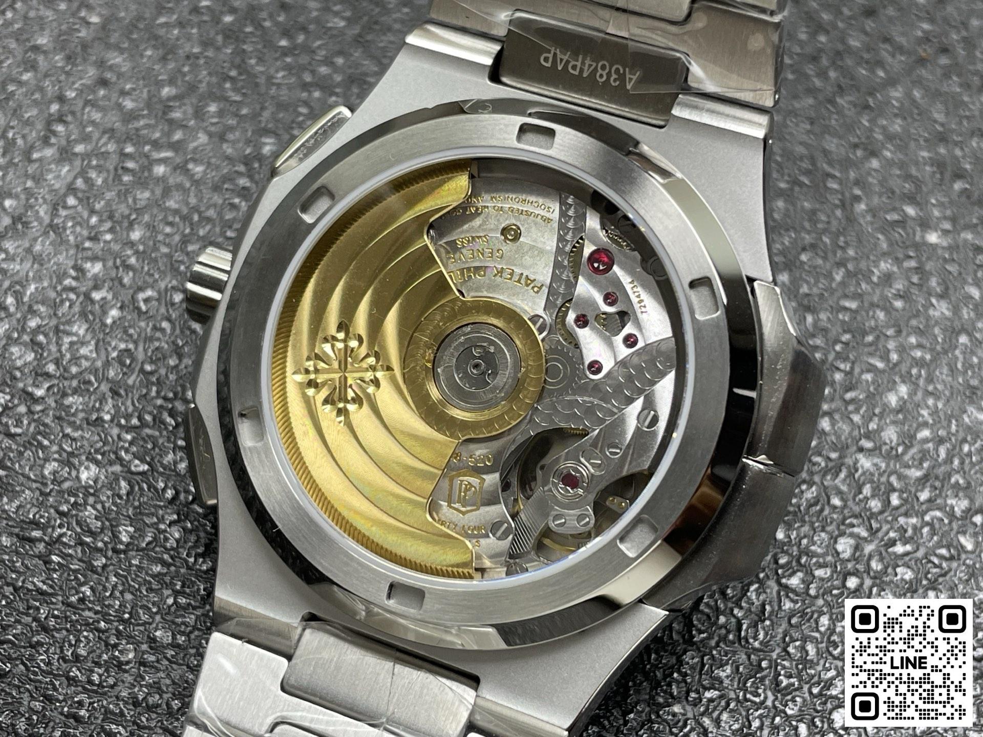 カテゴリ:<a href='/product.shtml?cid=686'>ノーチラス</a> <br>P1工場 パテックフィリップ ノーチラス 5990 ブラックグラデーション 40.5mm CH 28‑520ムーブメント