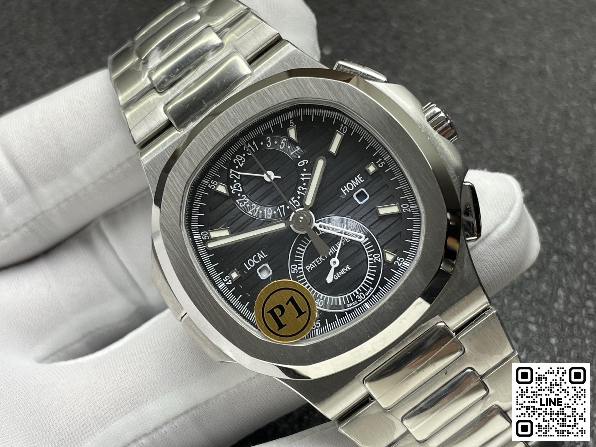 カテゴリ:<a href='/product.shtml?cid=686'>ノーチラス</a> <br>P1工場 パテックフィリップ ノーチラス 5990 ブルーグラデーション 40.5mm CH 28‑520ムーブメント